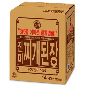 진미 찌개된장, 14kg, 1개