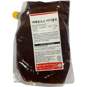 태원 바베큐 소스 티더블유, 1kg, 1개