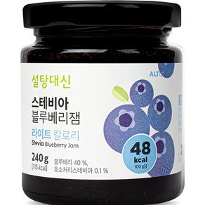 설탕대신 스테비아 블루베리잼