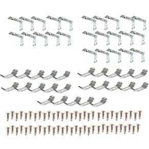 윈샵 ㄱ자 25 롤스크린 부속세트 5cm, 혼합색상, 1세트