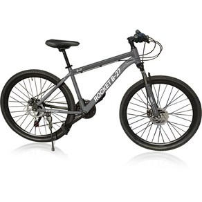 닥터바이크 Rocket B-27 알루미늄 무광 MTB 자전거 E2 BIKE_VOL2, 멧그레이, 170cm, 1개