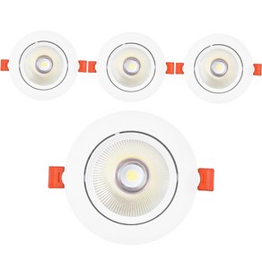 시그마LED COB 다운라이트 10W 각도조절 DC타입 안정기 일체형 매입등