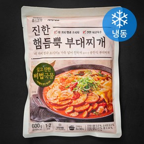 진한 햄듬뿍 부대찌개 1~2인분 (냉동)