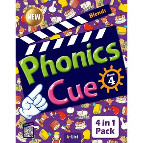 Phonics Cue 4 SB Wokbook + Activity Woksheet with App 개정판, 에이리스트