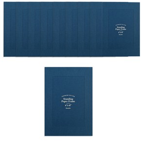 모노라이크 프리미엄 스탠딩 페이퍼 프레임 10p, 네이비