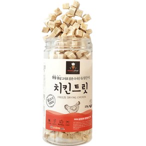 반려동물 도기쉐프 동결건조 간식 치킨트릿, 닭고기, 125g, 1개