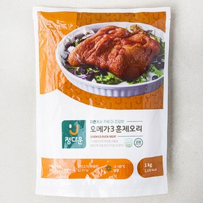 오메가3 훈제오리, 1kg, 1개