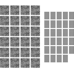 다해유 책상 의자 소음 미끄럼 방지 패드 24개입 x 30p, 10, 30개