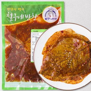 철구네 반찬 양념콩잎, 500g, 1개