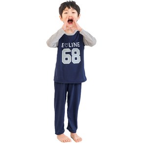이라인 아동용 이라인68 잠옷 상하의 세트
