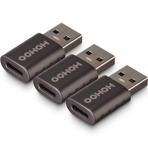 호후 USB C타입 to A OTG 이어폰 변환 젠더 CTOA 3p, 호후 USB -C to A OTG 젠더, 3개