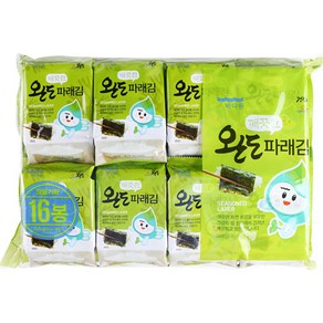 바다원 완도 깨끗한 파래 도시락김, 64g, 1개