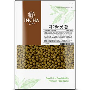 인차 차가버섯 환, 500g, 1개