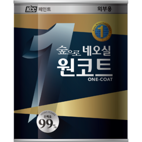 KCC 숲으로 네오실원코트 3L, 화이트, 1개