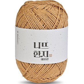 니뜨 한지 뜨개실 150g, 03 베이지, 1개