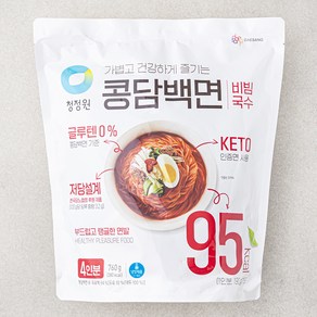 청정원 콩담백면 비빔국수 4인분, 760g, 1개