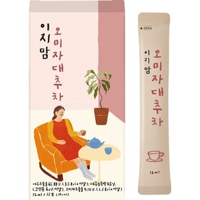 이지맘 오미자 대추차, 15ml, 15개입, 1개