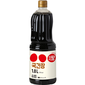 식자재왕 국간장, 1.8L, 1개