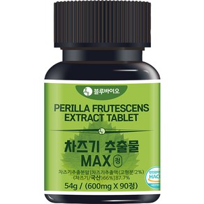 블루바이오 차즈기 추출물 MAX 54g, 1개