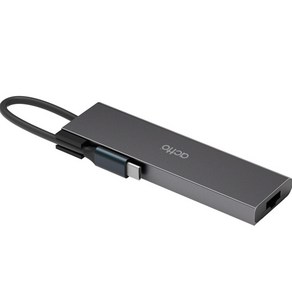 엑토 6IN1 USB C타입 멀티허브 HDMI 포트 확장 CRH-27, 1개