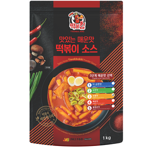 떡불킹 떡볶이소스 보통맛, 1kg, 1개