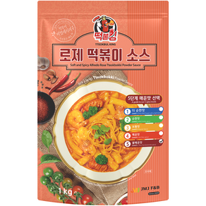 떡불킹 로제 떡볶이 소스 불매운맛, 1kg, 1개