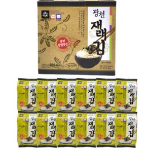 삼원 광천 재래김 실속선물세트 1호 144g, 1개