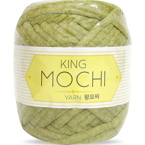 니뜨 왕모찌 뜨개실 300g, 24 올리브그린, 1개