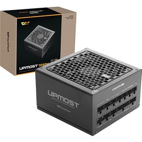 dakFlash UPMOST 1050W 80PLUS GOLD FULL MODULAR ATX3.0 PCIE5 블랙 UPT1050GFM