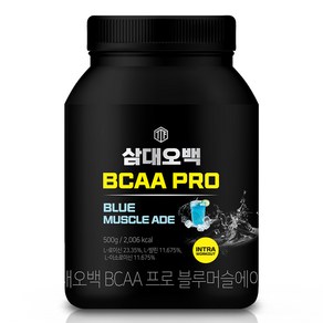 삼대오백 BCAA 프로 헬스보충제 블루머슬에이드, 33회분, 15g, 1개