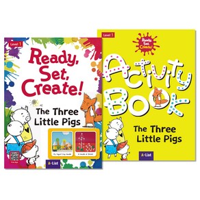 Ready Set Create! 1 : The Three Little Pigs (Student Book + Workbook)