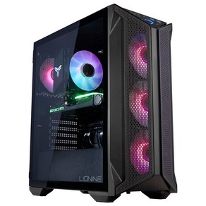 주연테크 리오나인 터보 게이밍 데스크탑 블랙 CG237F46W (i7-13700F WIN11 Home NVMe 512GB DDR5 16GB RTX4060), 기본형