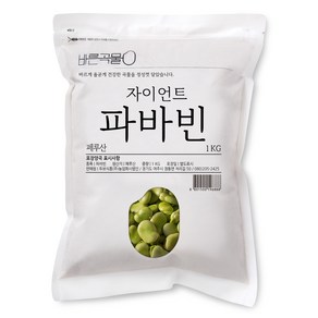 바른곡물 페루산 자이언트 파바빈, 1kg, 1개