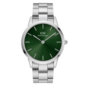 다니엘웰링턴 ICONIC LINK EMERALD 메탈 손목시계 40mm