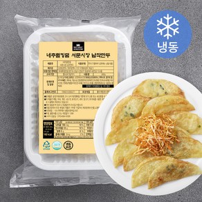 네추럴킹덤 대구 서문시장 납작만두 (냉동), 260g, 1개