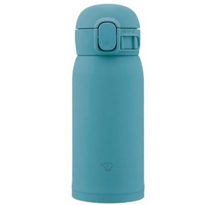 조지루시 심리스 원터치 스타일 텀블러 SM-WS36, GM 아쿠아 그린, 360ml, 1개