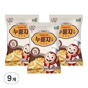 프로엠 우리쌀로만든 누룽지스낵, 85g, 9개