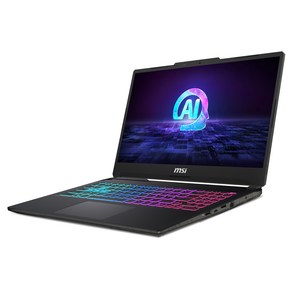 MSI 2024 사이보그 15 코어Ulta7 지포스 RTX 4050, Tanslucent Black, 512GB, 8GB, Fee DOS, Cybog 15 AI A1VEK