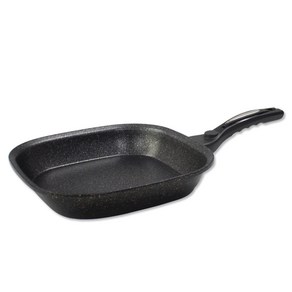 키친아트 프리미엄 마블코팅 첼로 사각 프라이팬, 26.5 x 26.5 cm, 1개