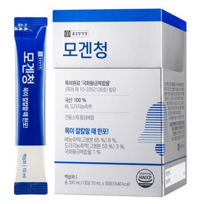 종근당건강 모겐청 30p