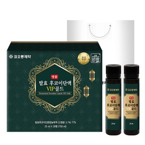 코오롱제약 명품 발효 후코이단액 VIP 골드 30p + 쇼핑백, 750ml, 1박스