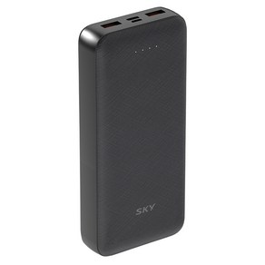 스카이 필 S20PD 20W 멀티포트 PD C타입 고속 충전 보조배터리 20000mAh, SKY-BS20PD, 어반블랙