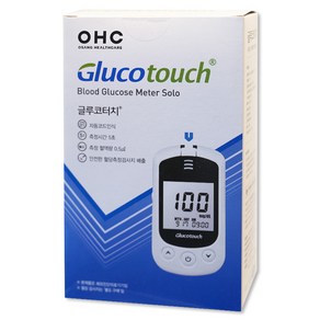 오상헬스케어 OHC 글루코터치 혈당측정기, IGM-0031AAS, 1개