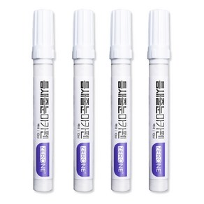 ZERONE 틈새 줄눈 마카펜 10ml, 4개