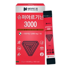 네이처드림 슈퍼아르기닌 3000, 15회분, 300g, 1개