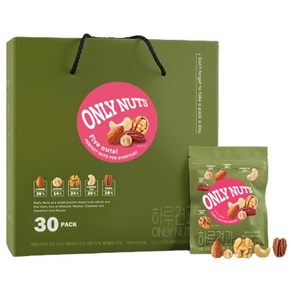 하루견과 ONLY NUTS 30p, 840g, 1개