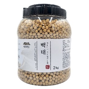 건강곡간 국내산 백태, 1개, 2kg