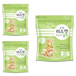 훈련용 비스켓 강아지 간식 콤보, 3개