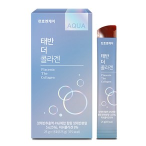 천호엔케어 태반 더 콜라겐 젤리 스틱 15p, 375g, 1개