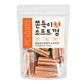 펫슬레이 강아지 쫀득이 소프트 껌, 프로폴리스, 300g, 1개